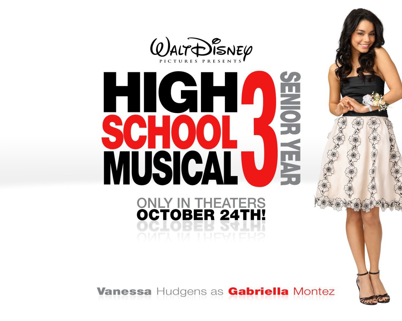 Ванесса в рекламе фильма