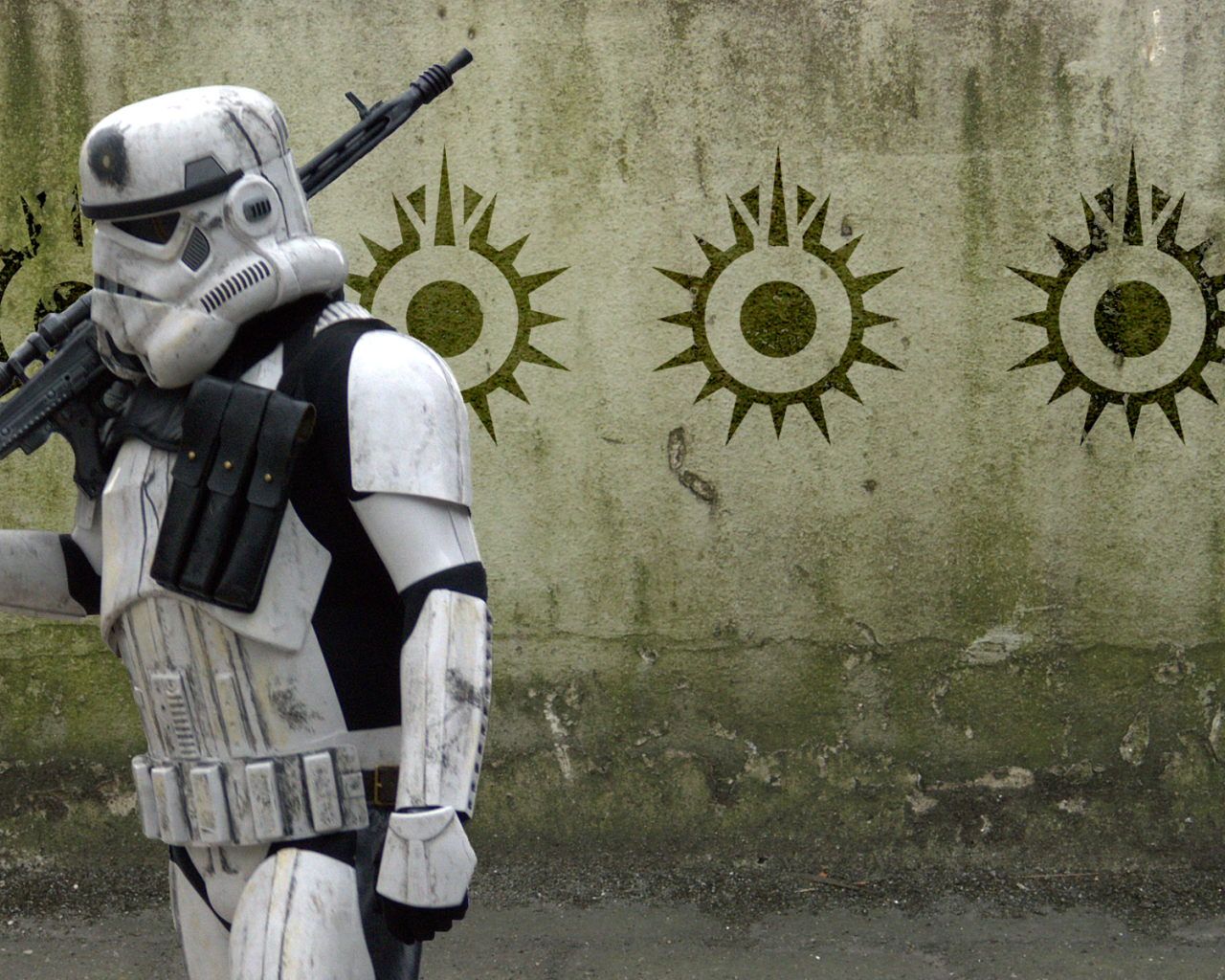 Воин робот из Звездных войн