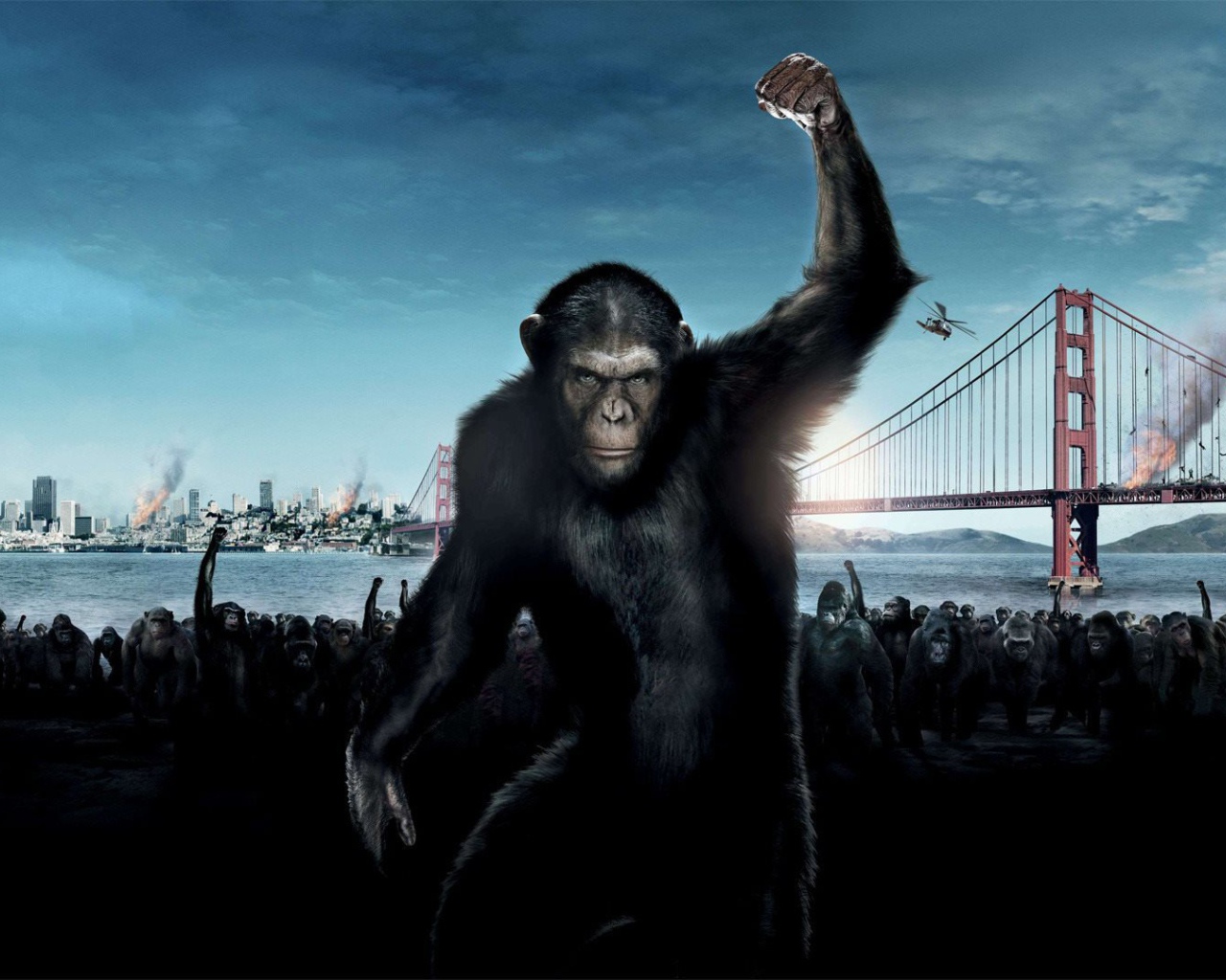 Новый кинофильм Планета обезьян Революция
