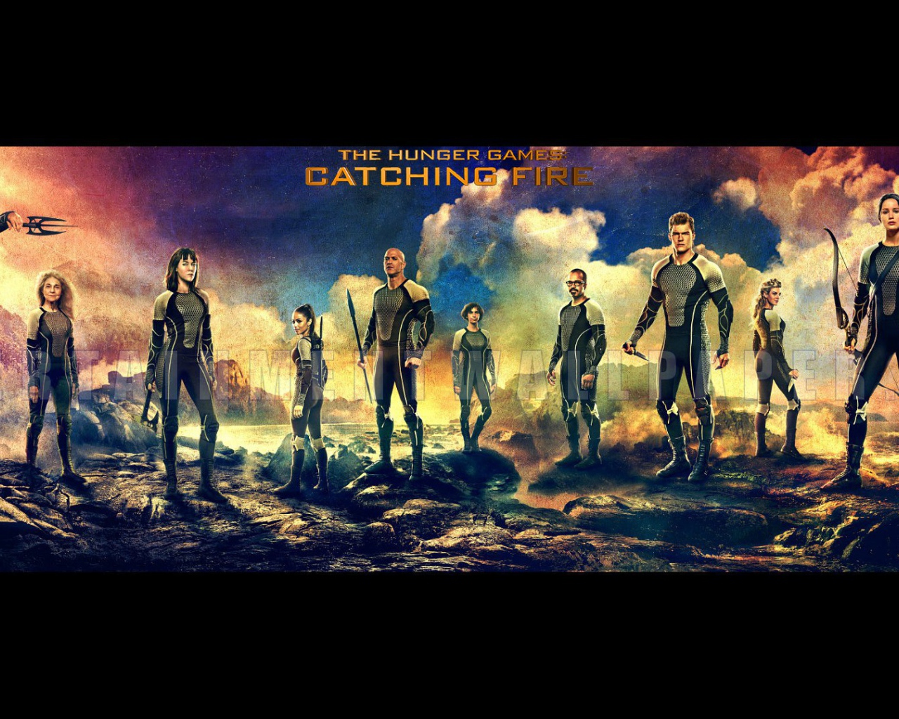 Момент из фильма Голодные игры Сойка-пересмешница. Часть I