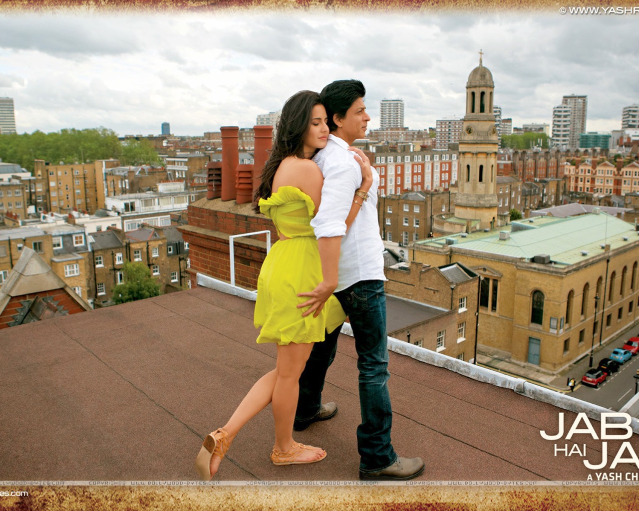 Голливудские звезды на крыше