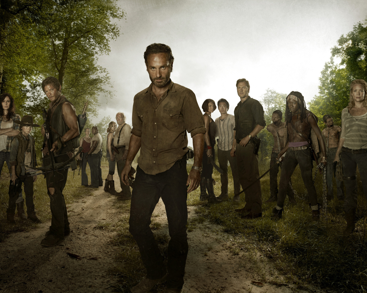 Эндрю Линкольн в фильме Ходячие мертвецы