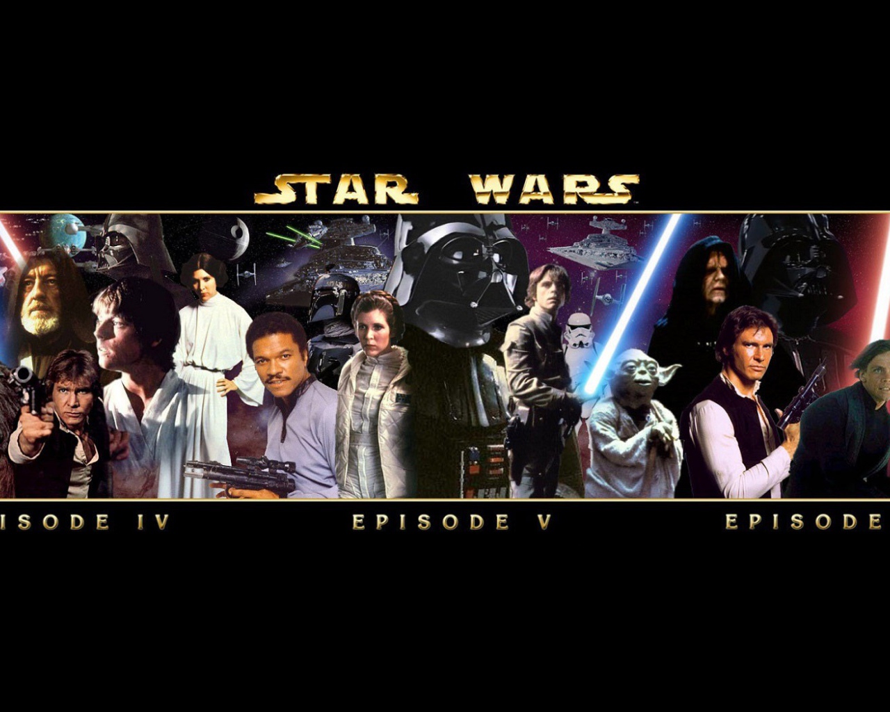 Эпизоды из фильма Звездные войны