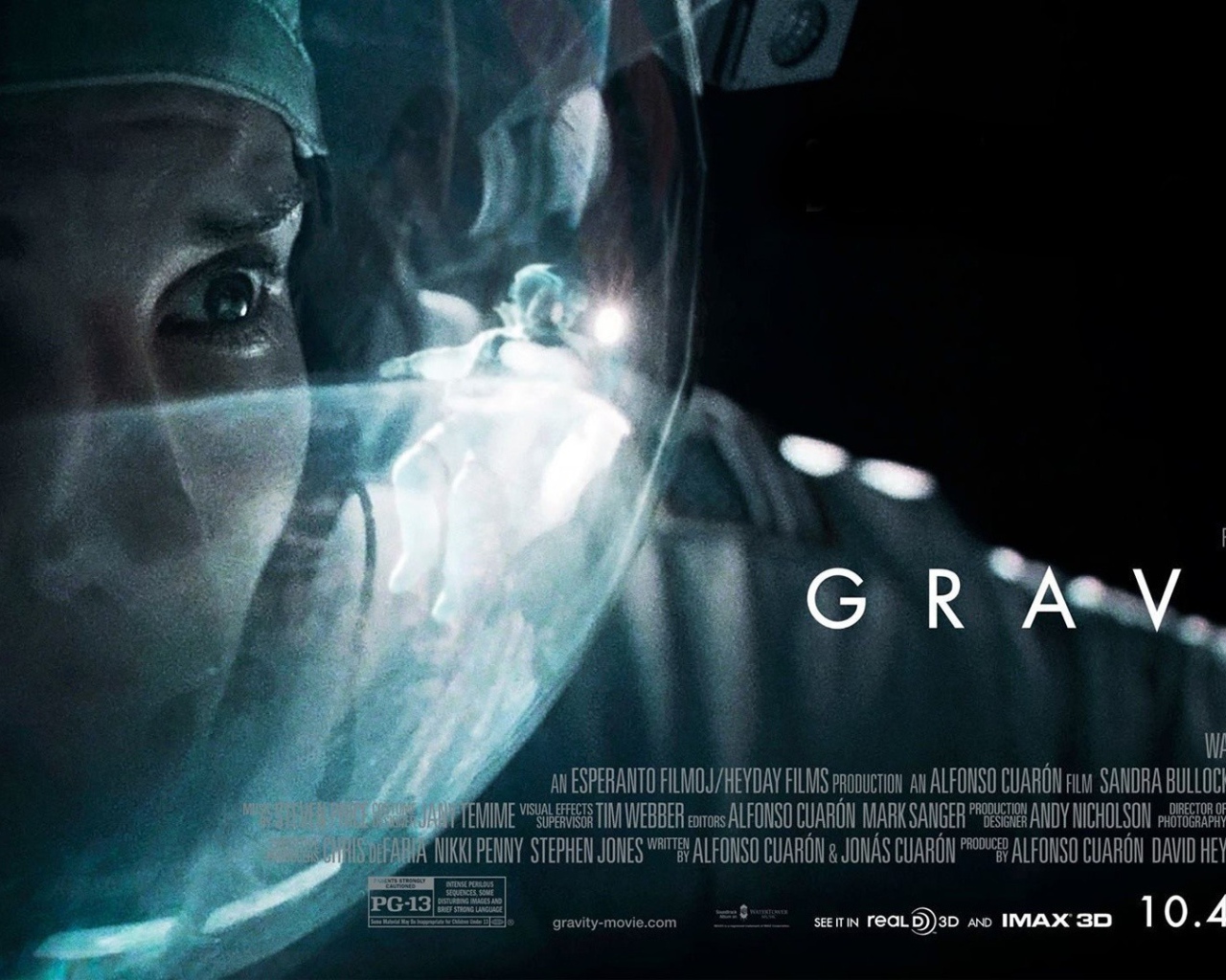 Интересный кинофильм Гравитация