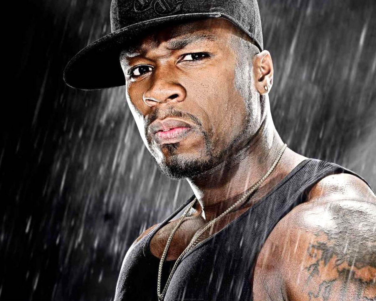 50 Cent под дождем