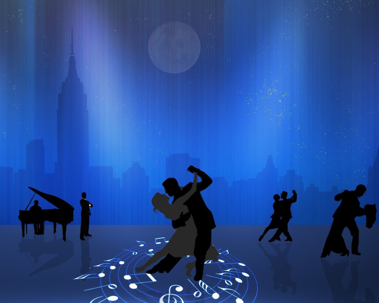 Tанцы ночного города