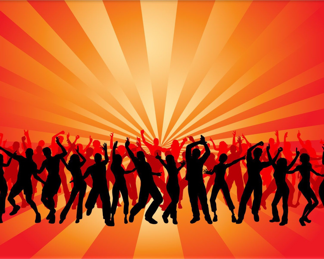 Дискотека на танцполе