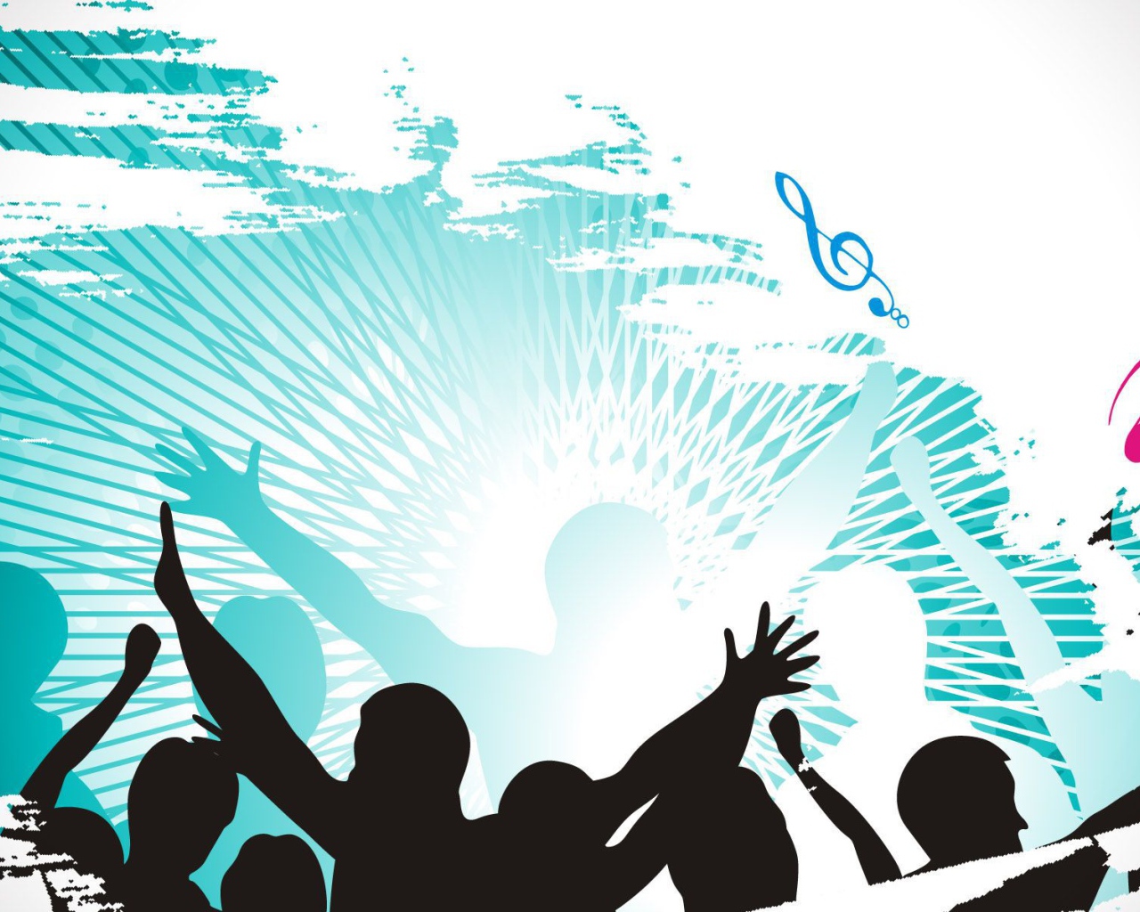 Фото яркого танцпола