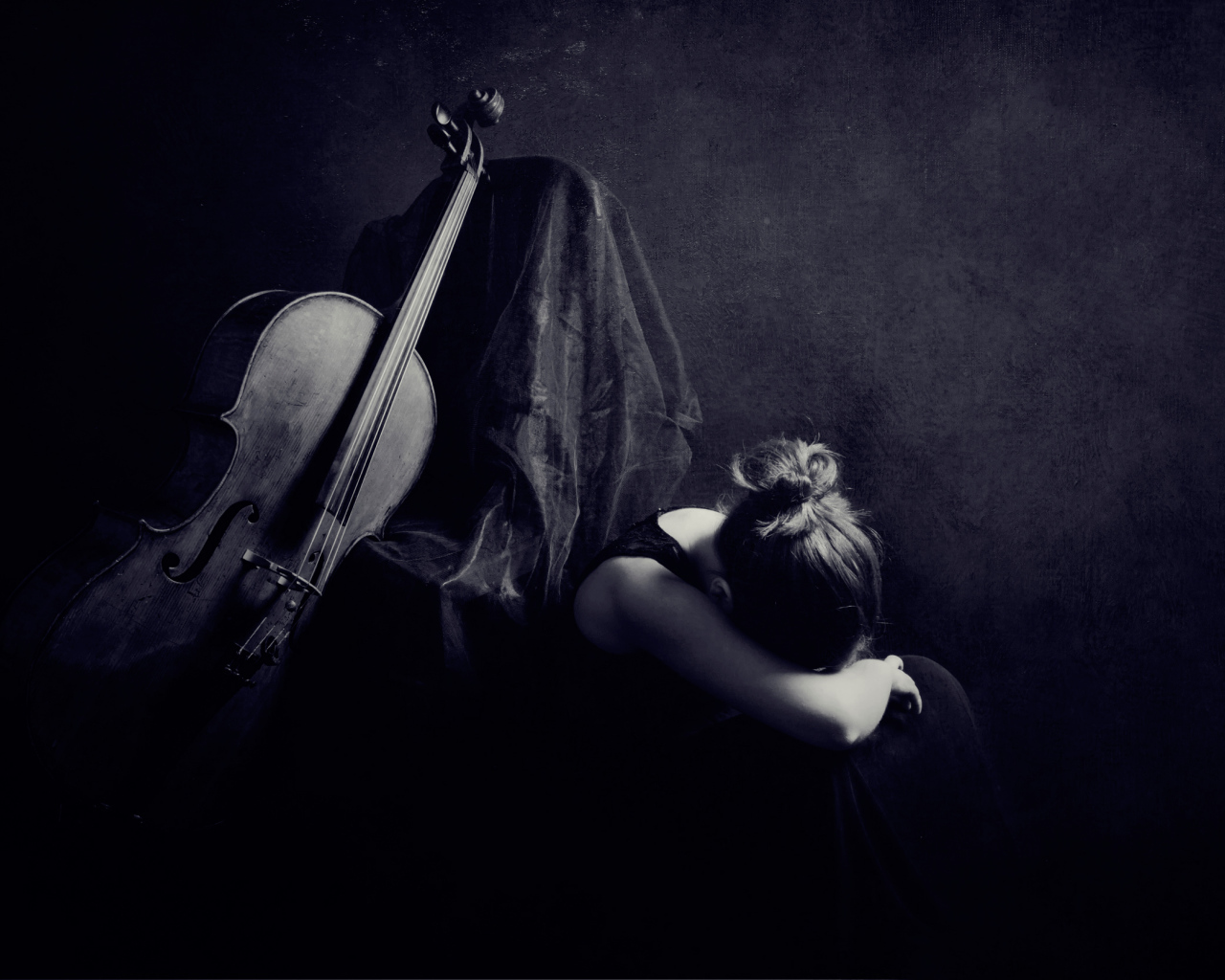 Грустная музыка виолончели