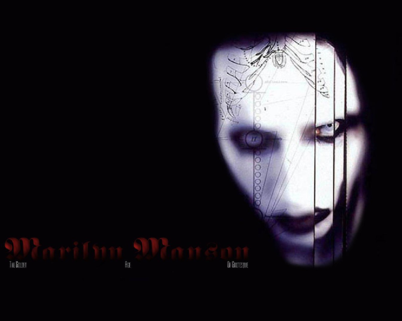 Обои с Marilyn Manson