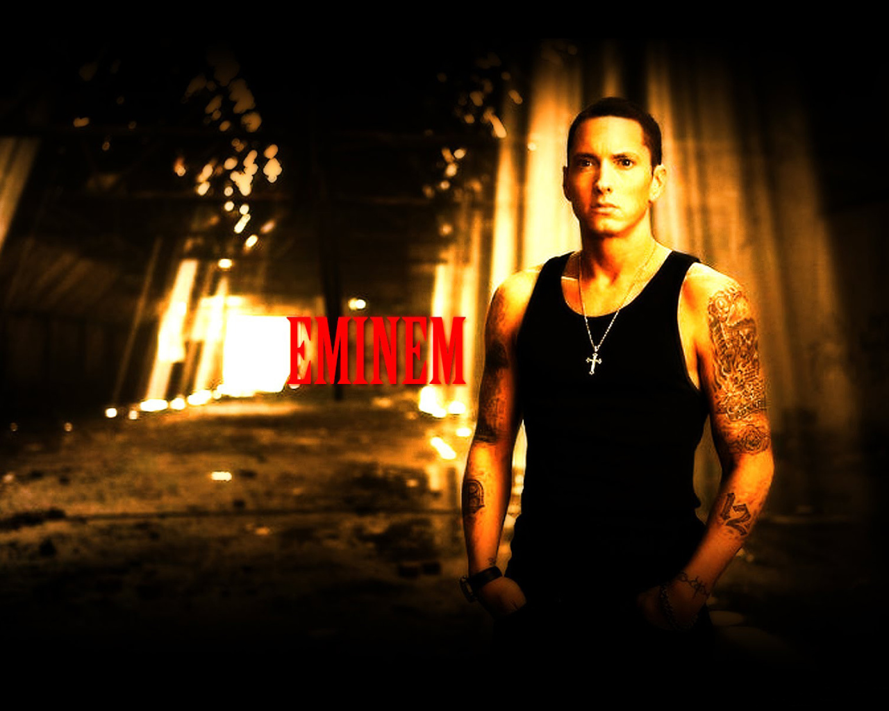 Молодой рэпер Eminem