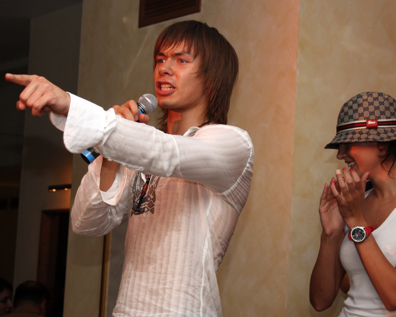 Стас Пьеха на концерте