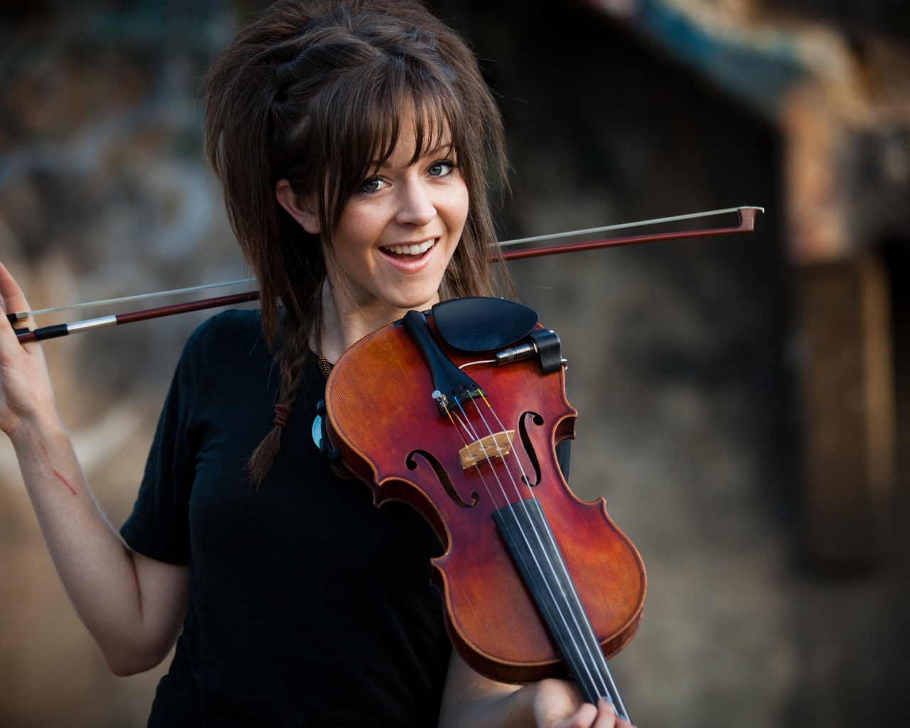 Девушка со скрипкой
