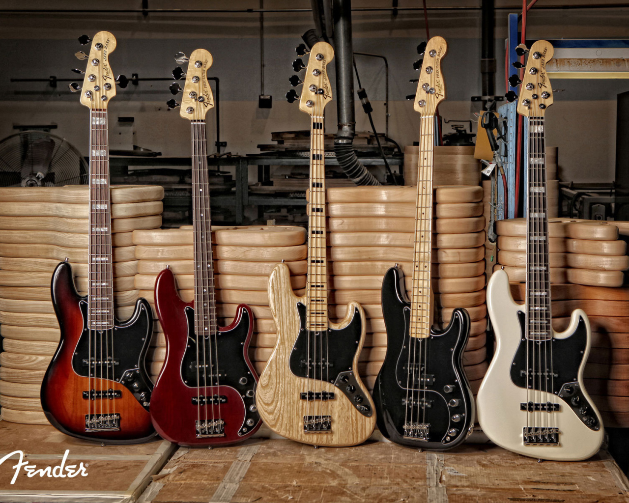 Бас гитары Фендер