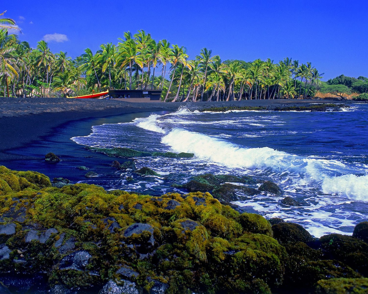 Черный пляж на Тенерифе