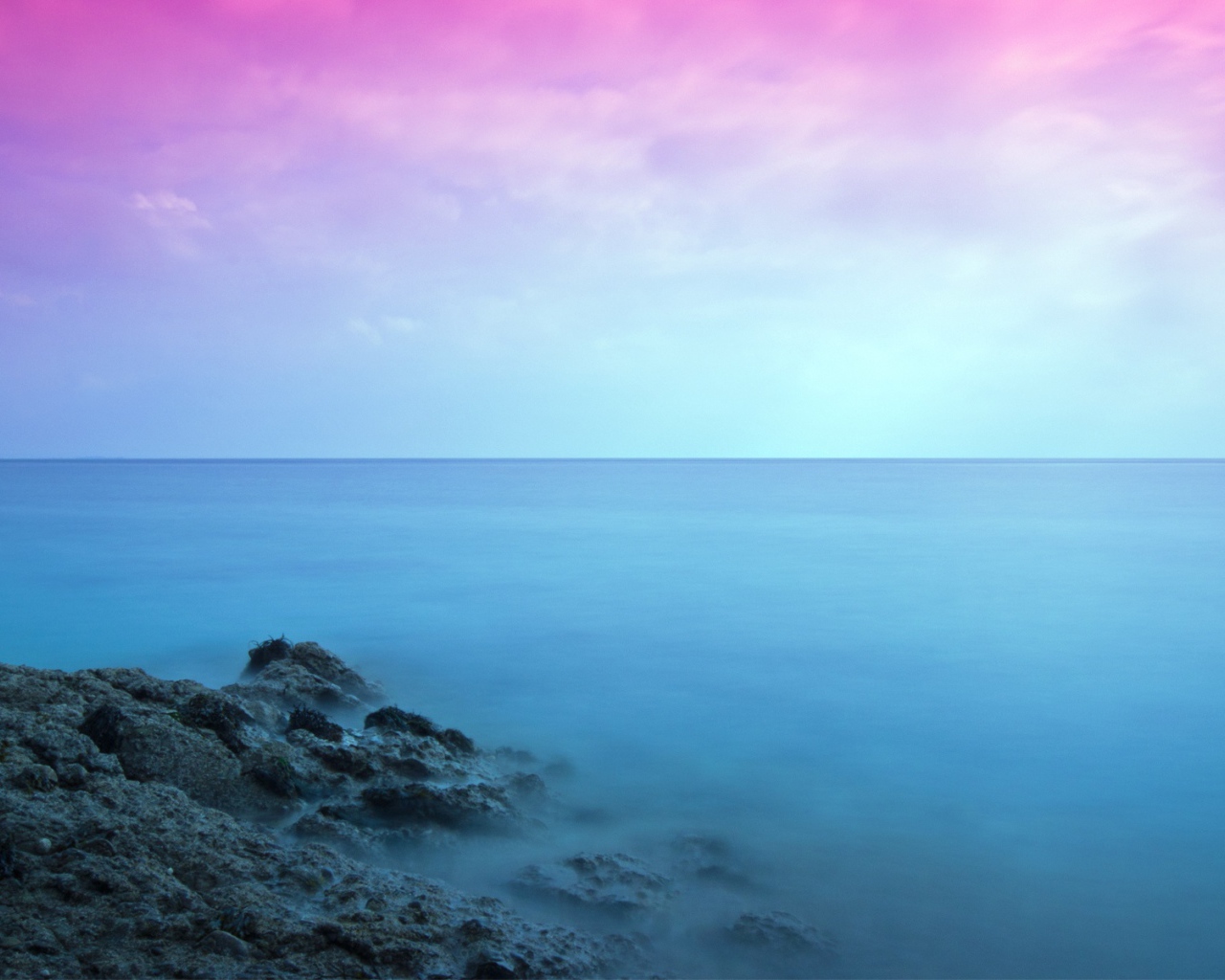 Красочный берег моря