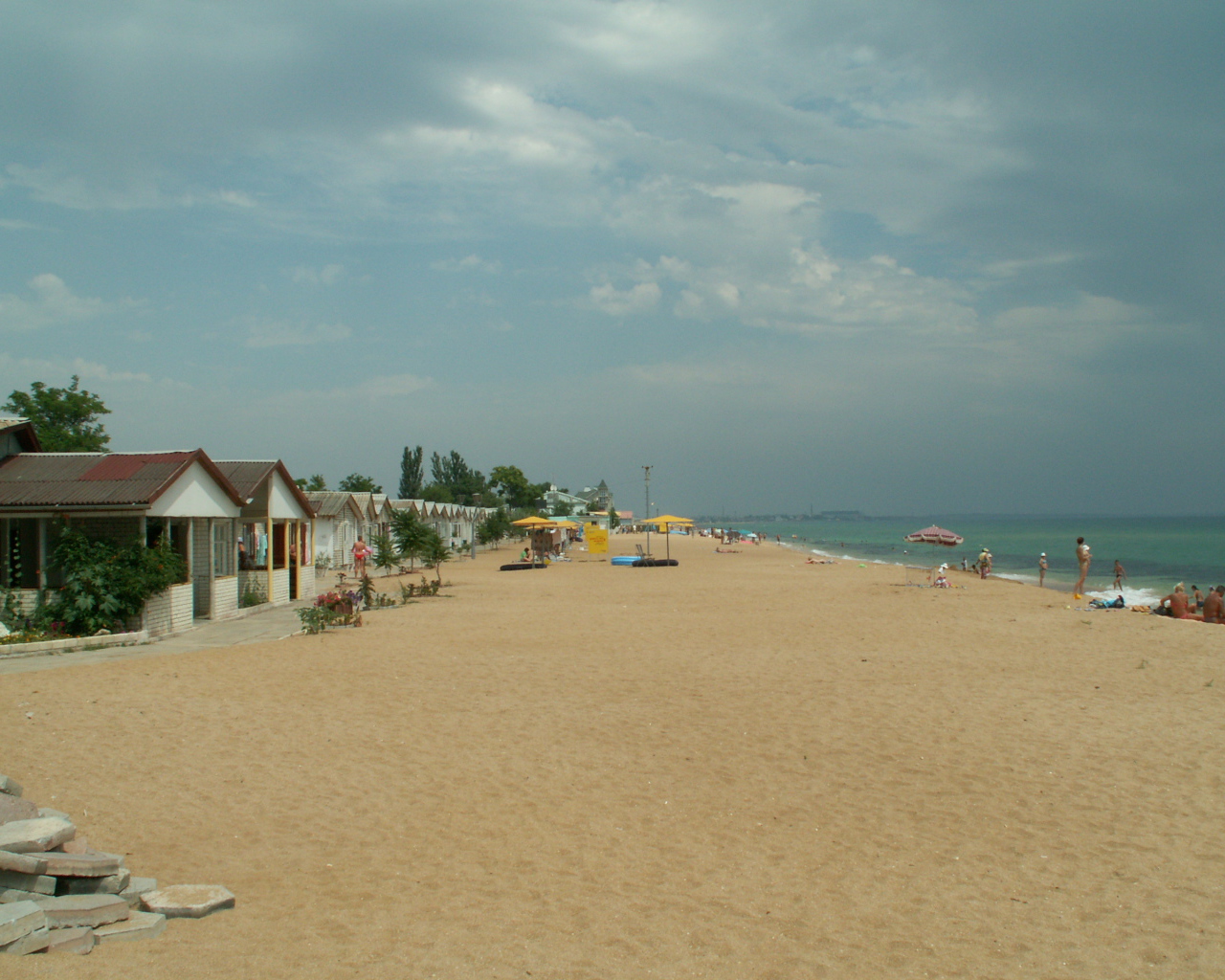 Золотой пляж в Анапе