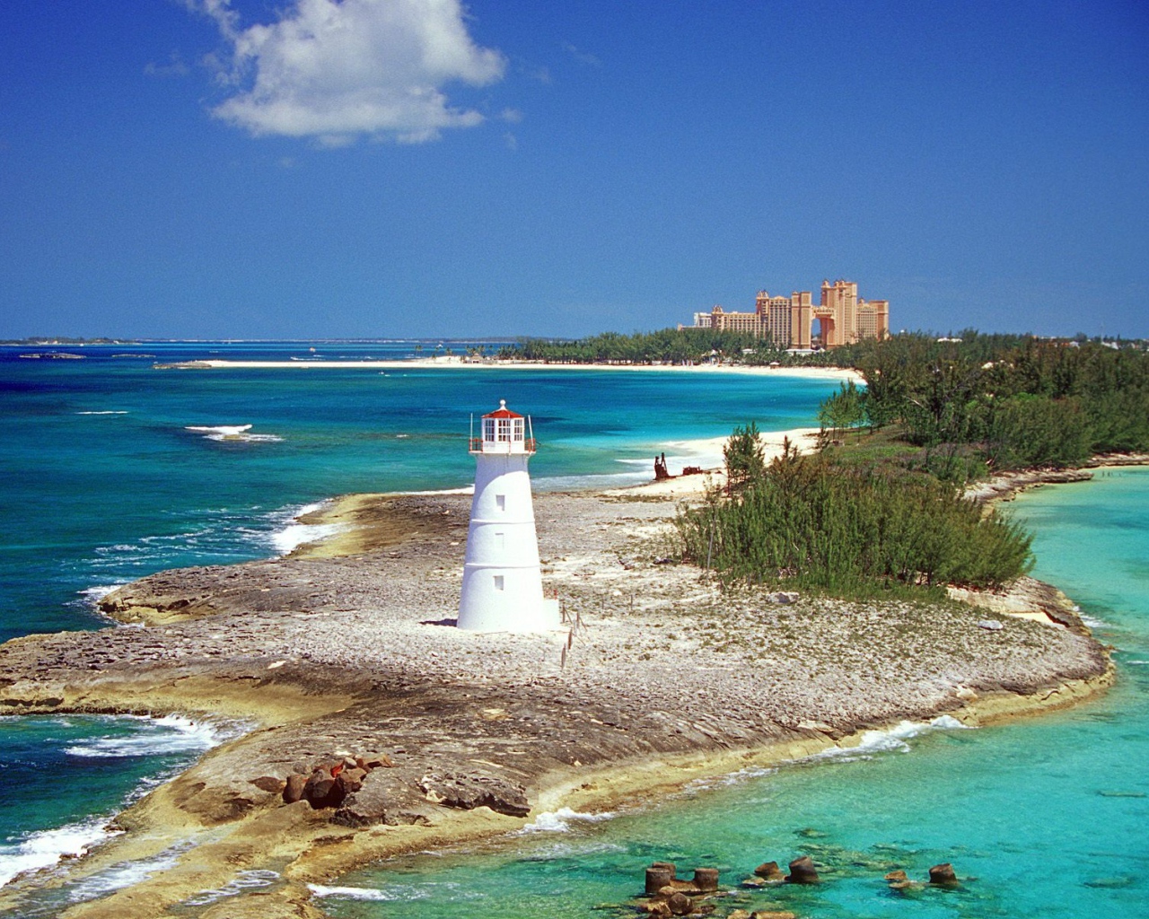 Райский остров на Багамах