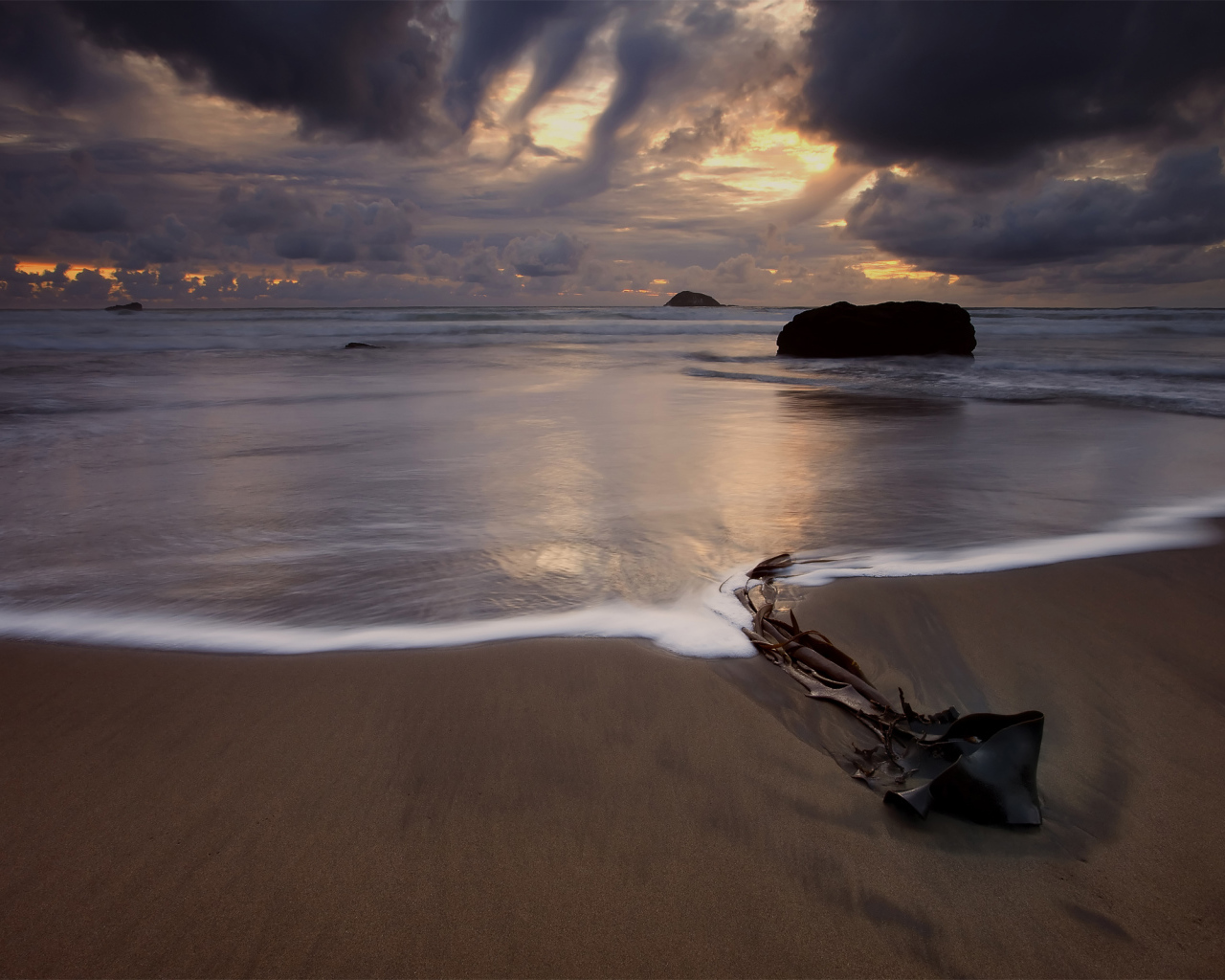 Солнце зашло за облака