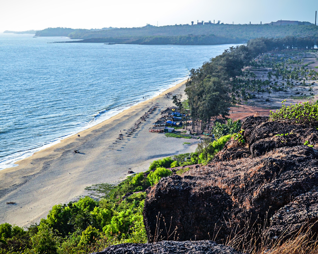 Белый пляж на ГОА