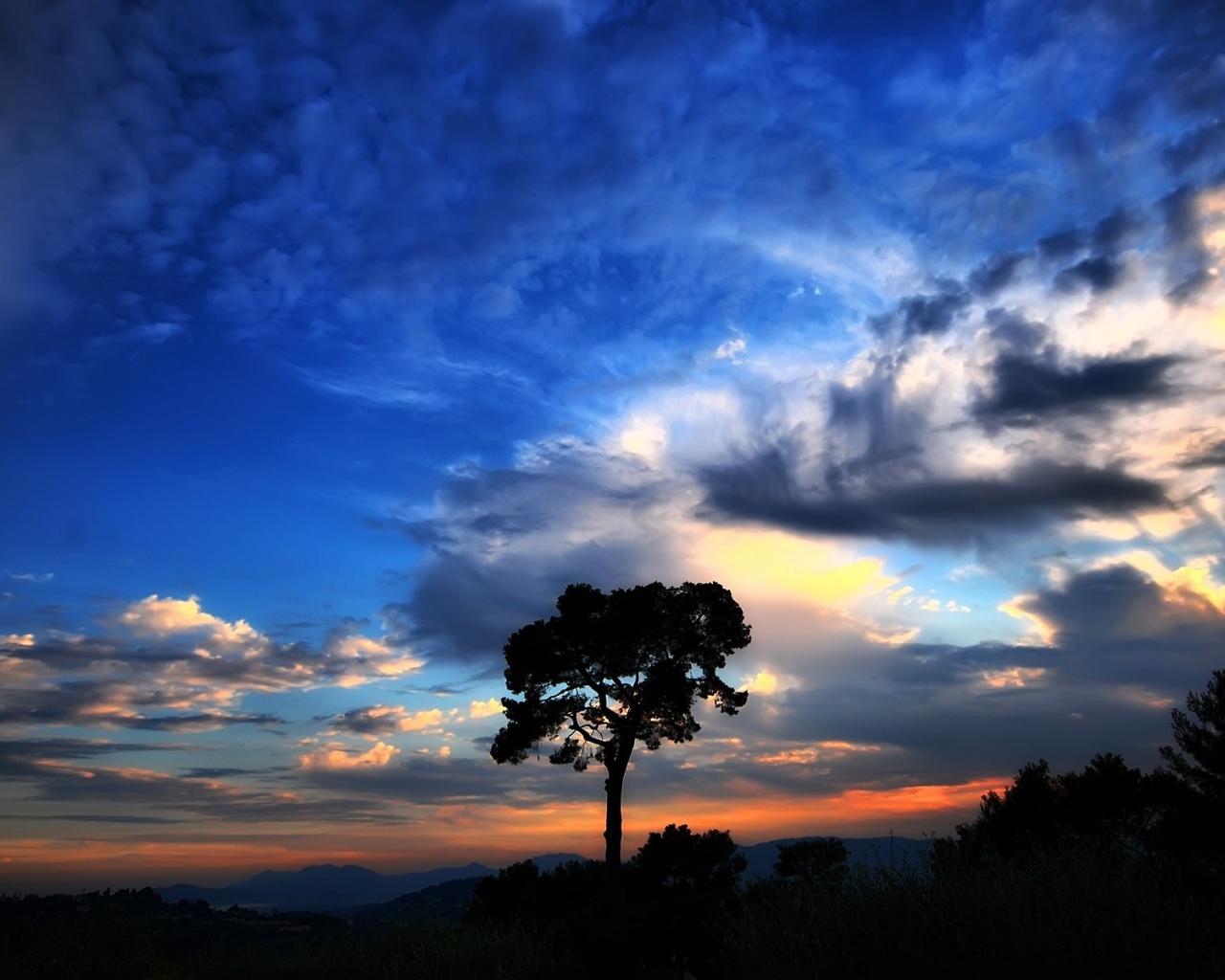 Красивое небо