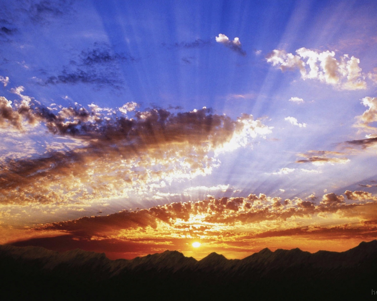 Солнечные лучи