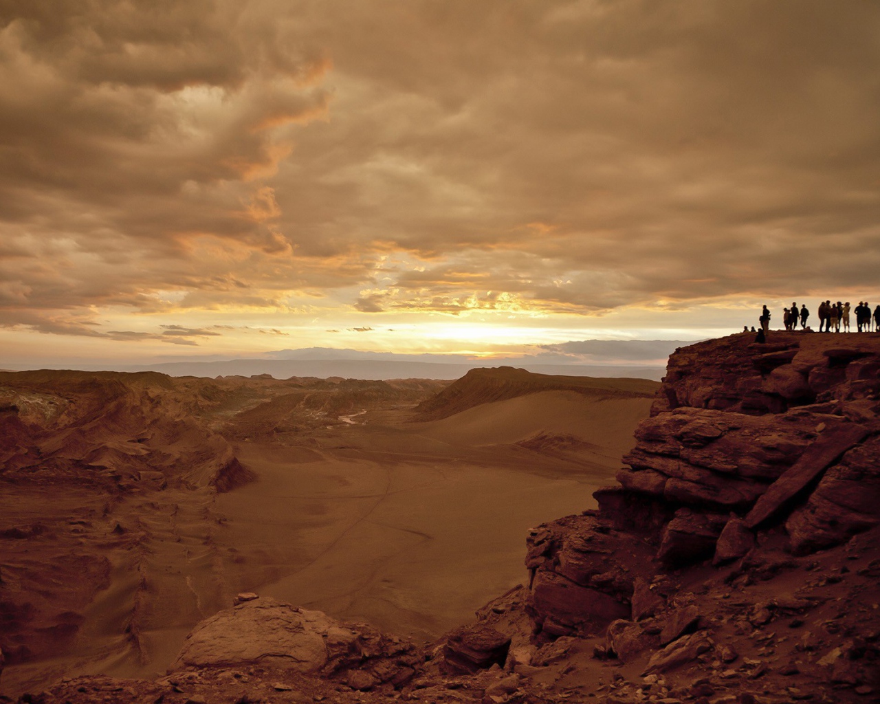 Лунная пустыня в Чили