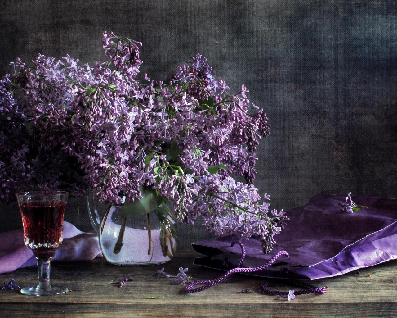 Букет сирени