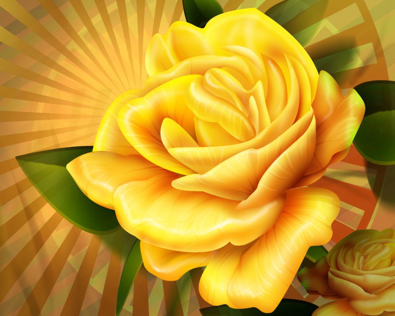 Желтые розы