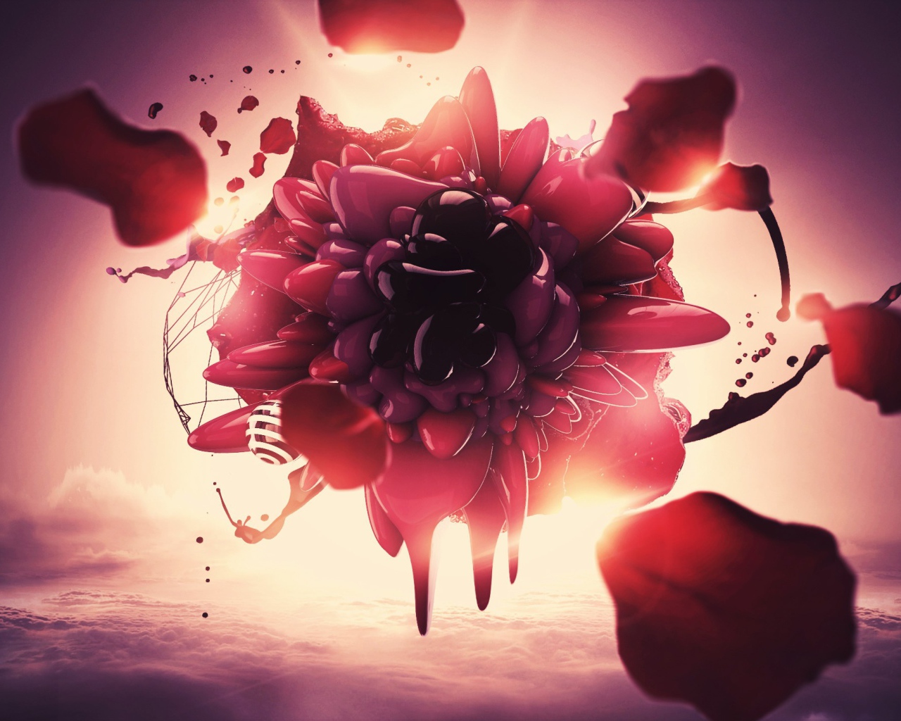 Цветочная абстракция