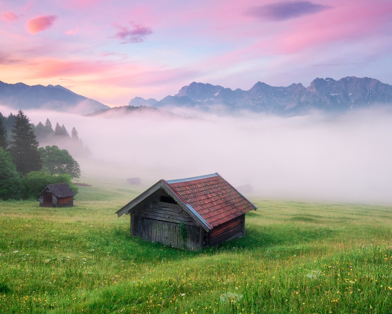 Альпийская долина в Германии