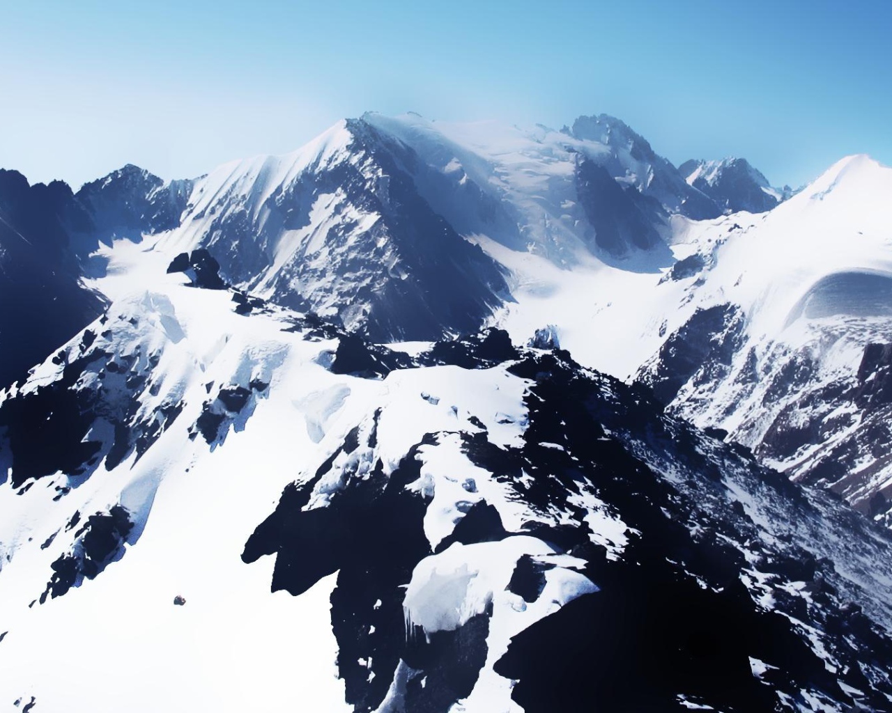 Белоснежные горы