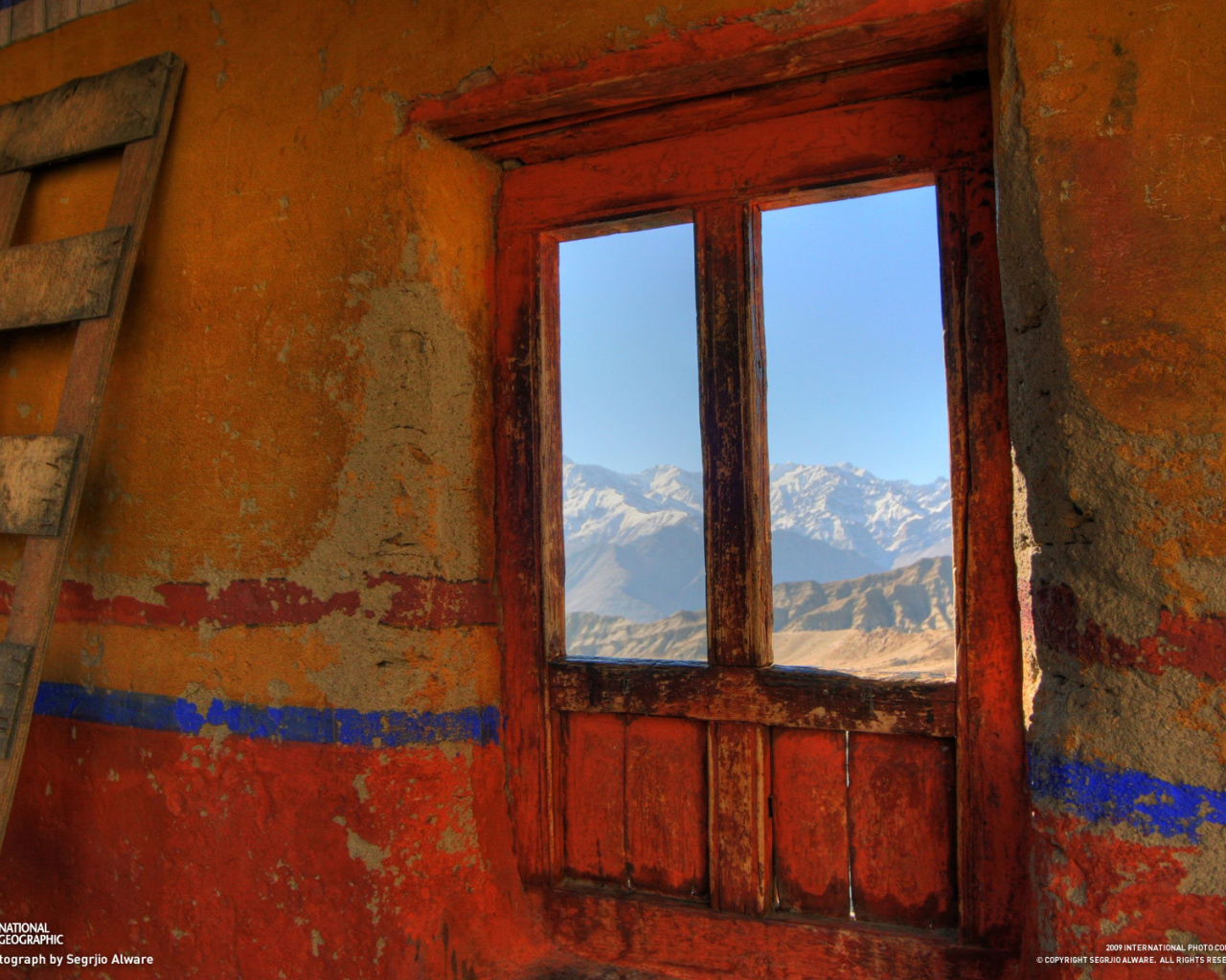 Вид из окна