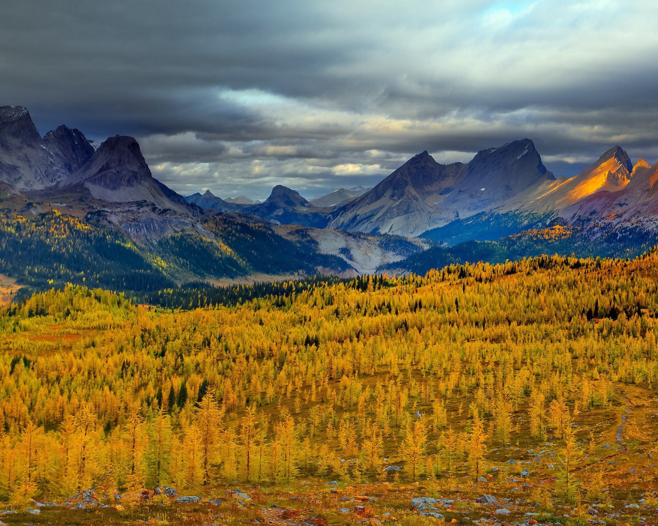 Горы в Канаде