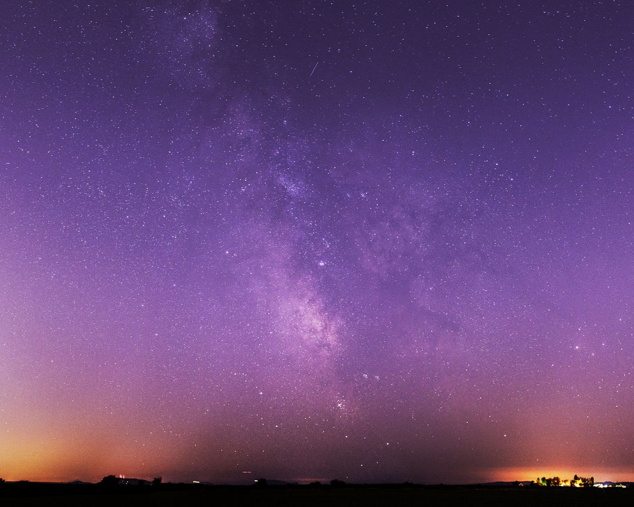 Красивый млечный путь