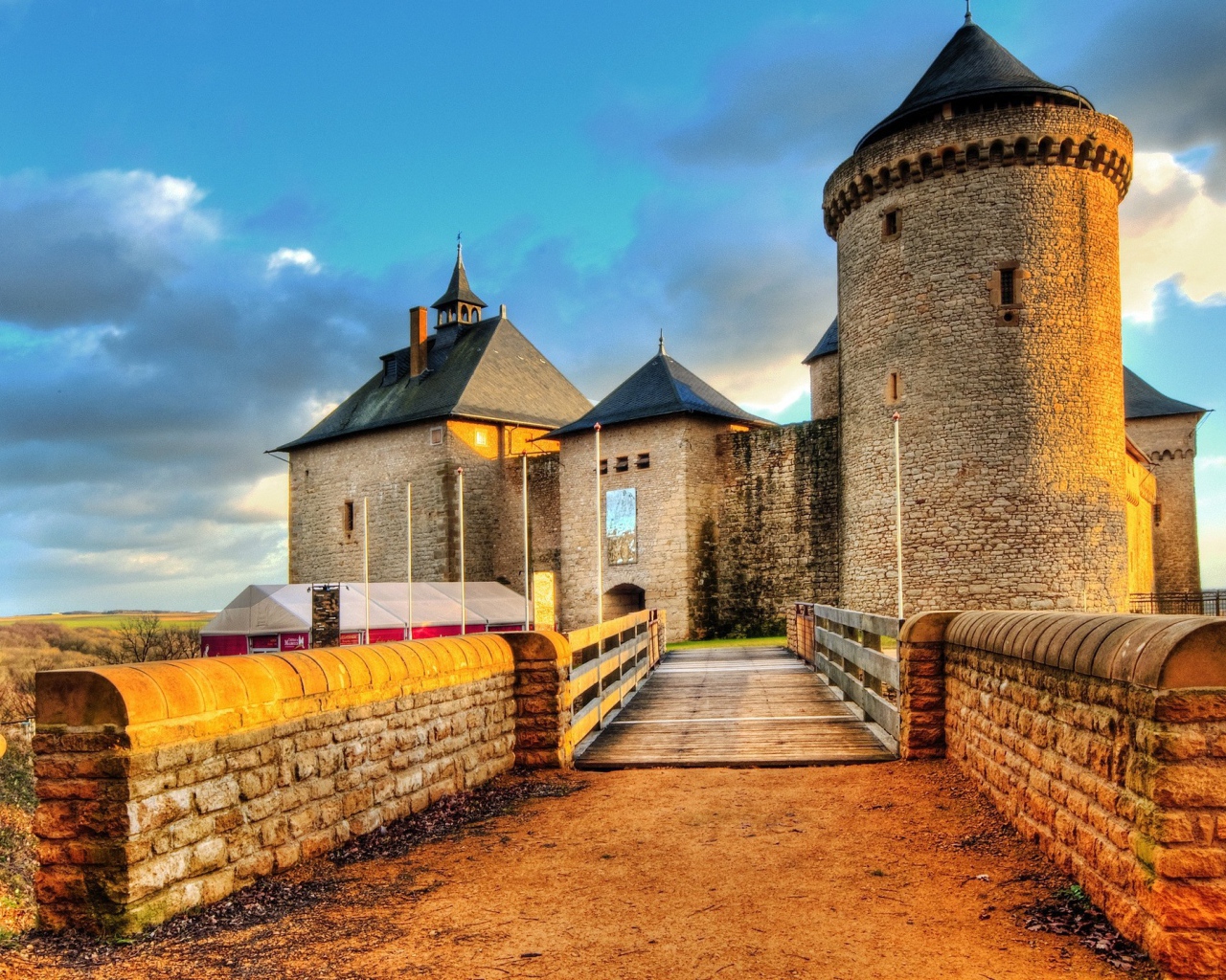 Вход в крепость