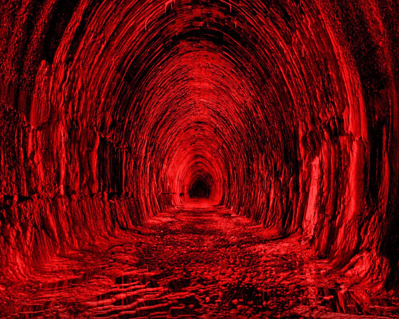 Red tunnel