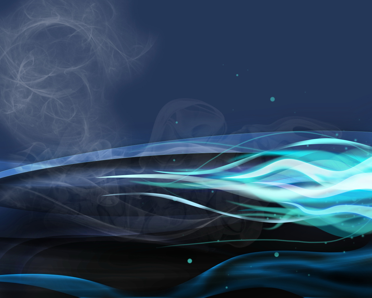 Абстрактный дым