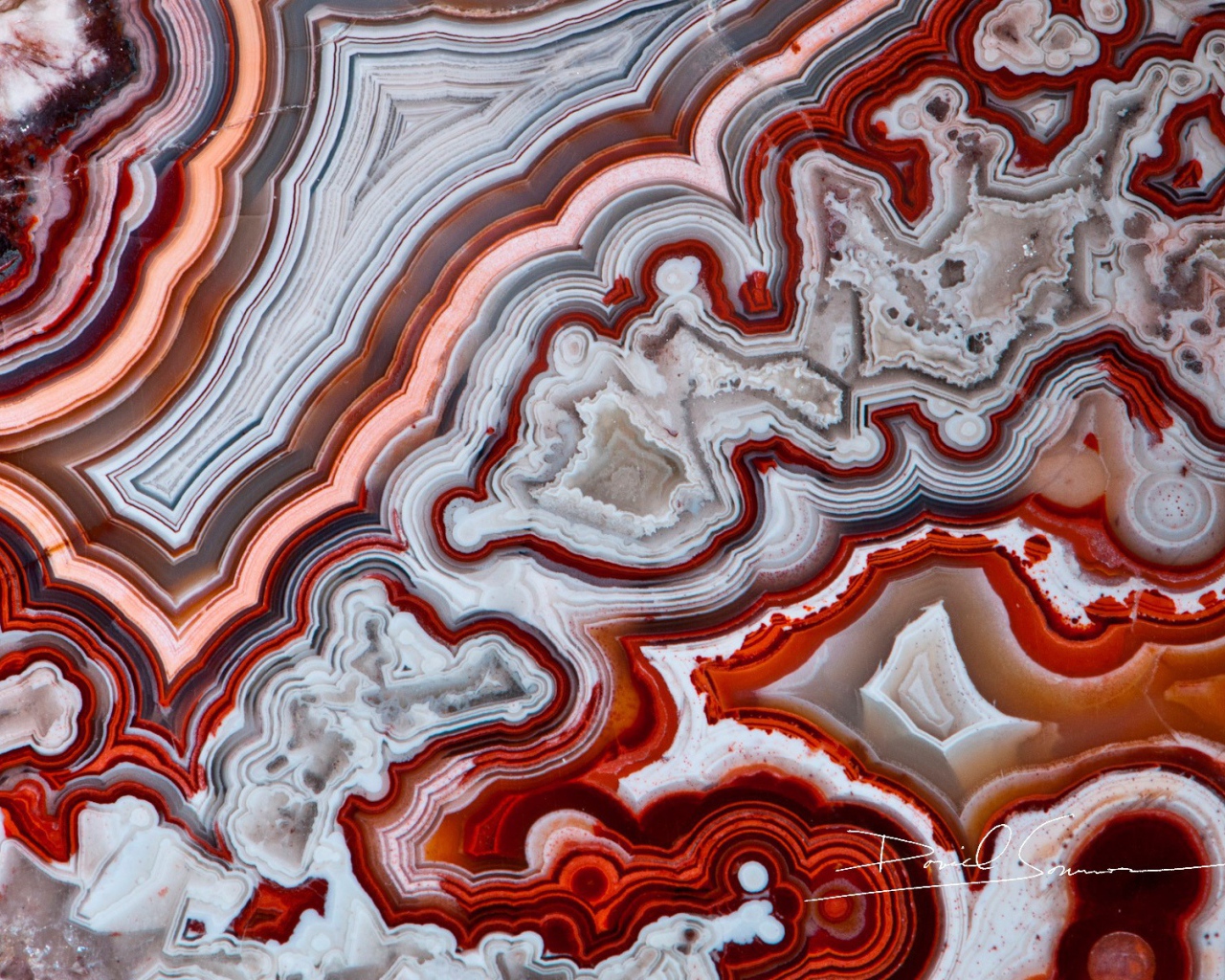 Натуральный рисунок камня