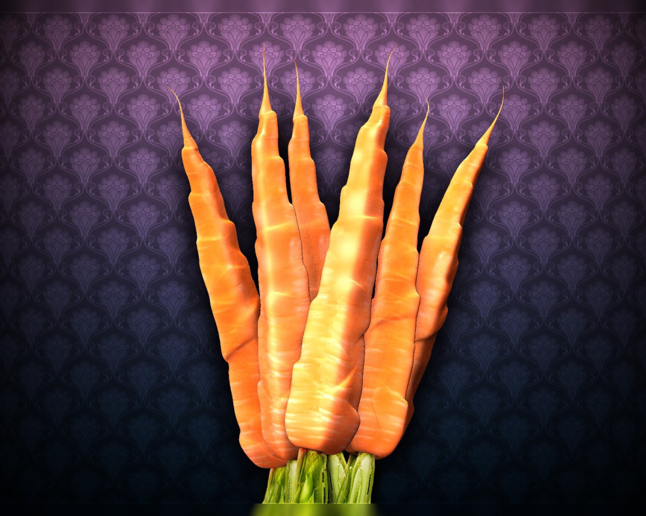 Букет из моркови