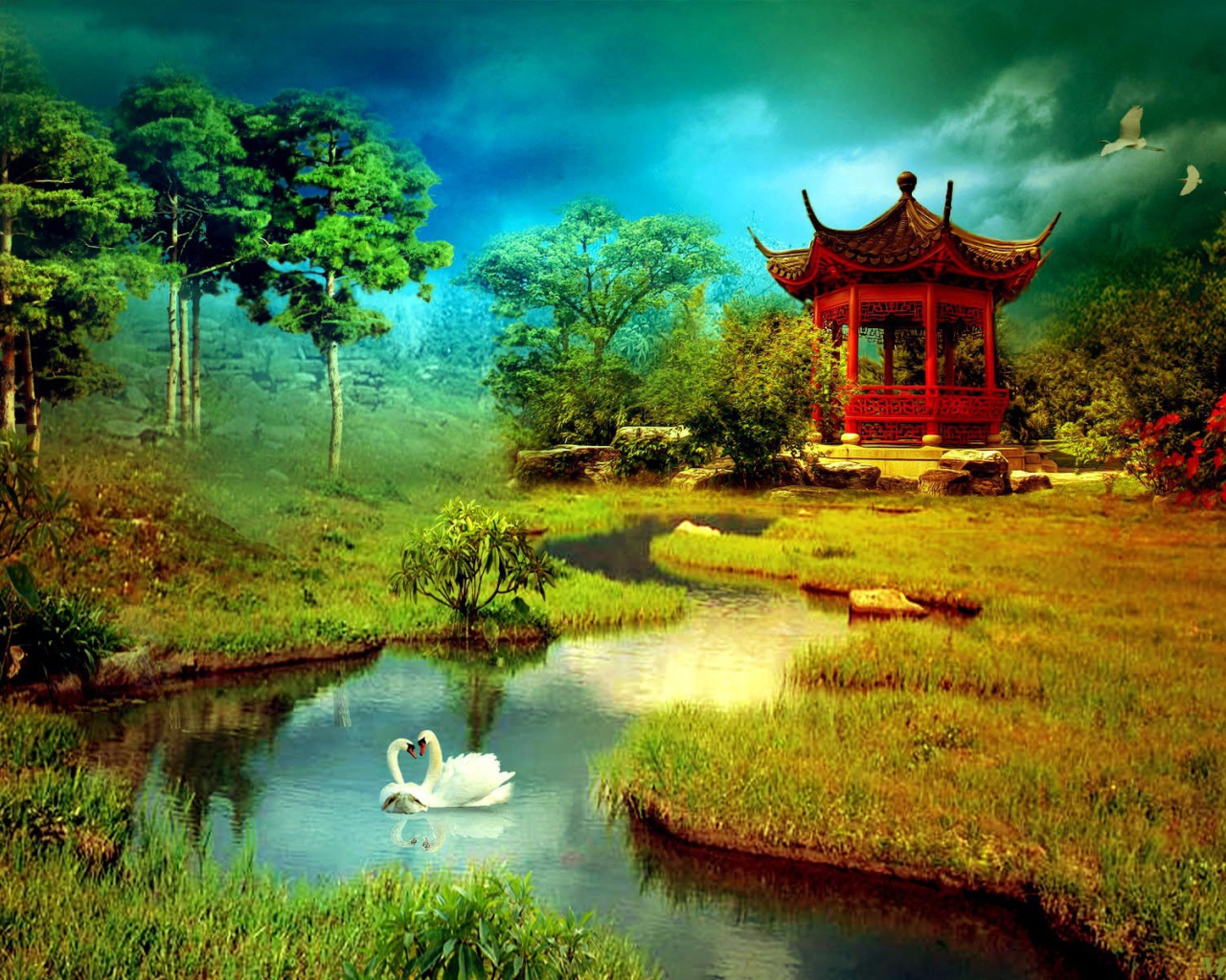 Цифровой рисунок природы