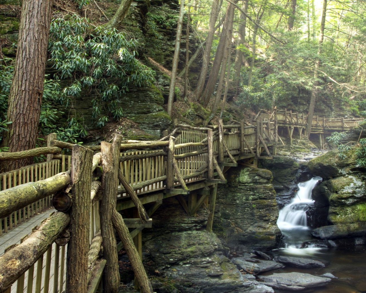 Деревянный мост