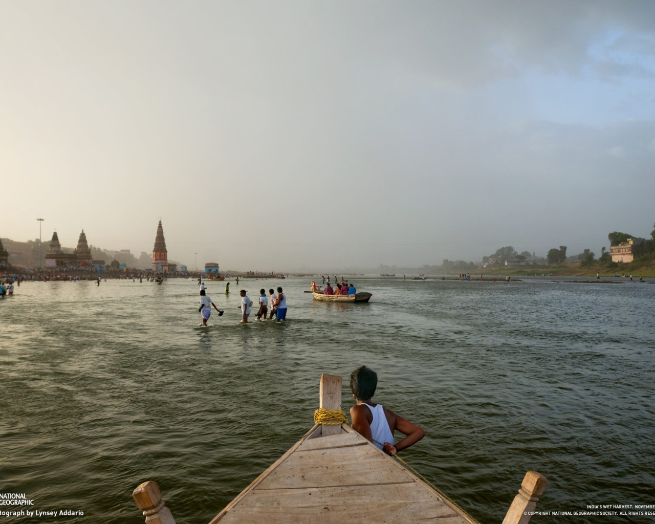 Река в Индии