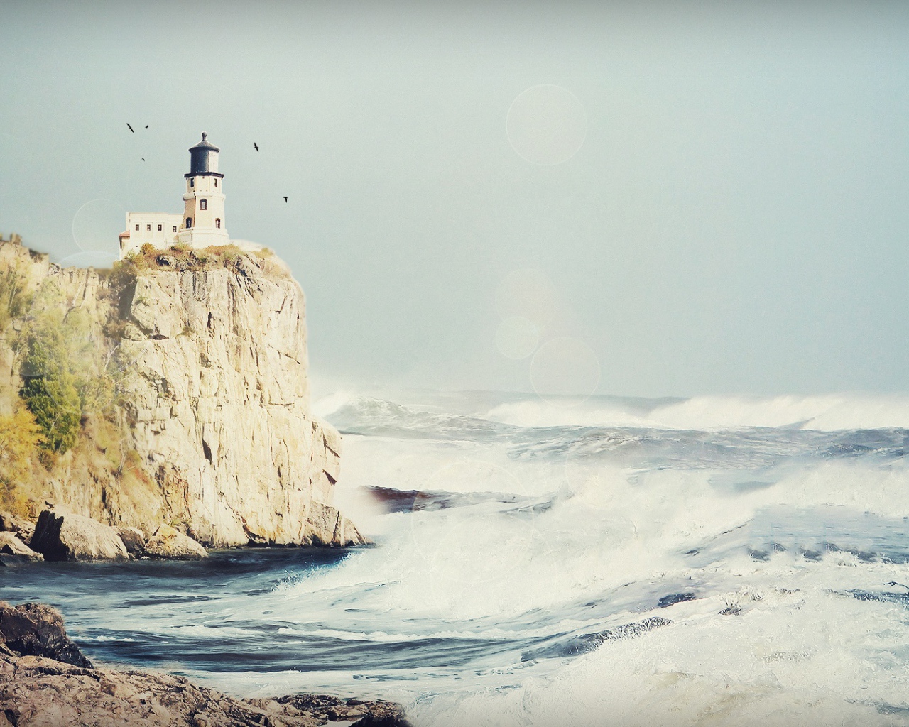 Красивый маяк