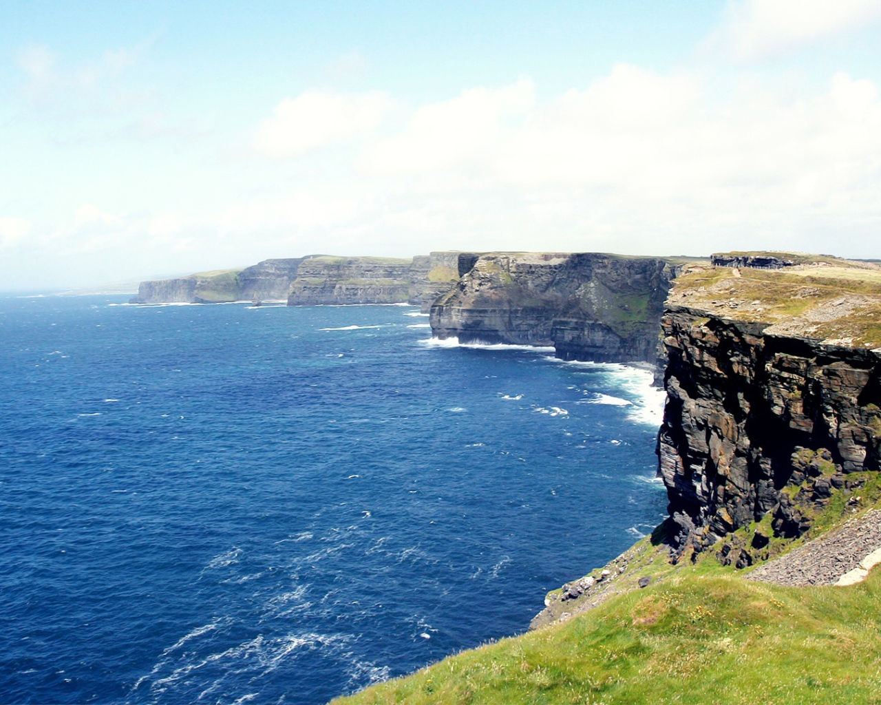 Обрывистый берег