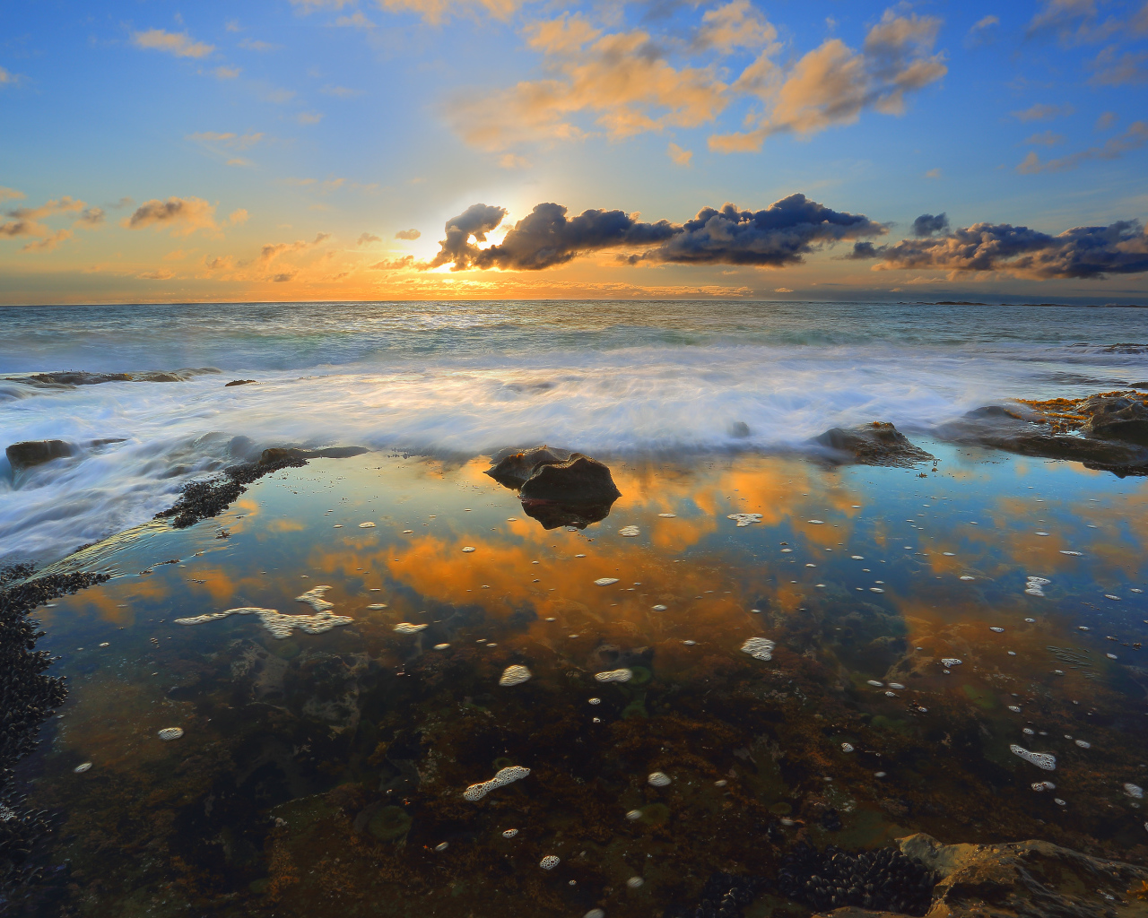 Бесконечное, спокойное море