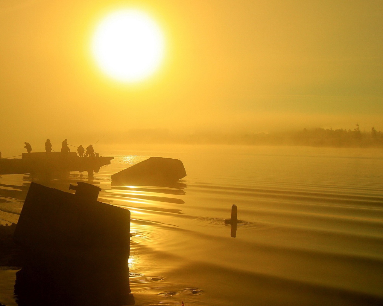 Утренняя рыбалка