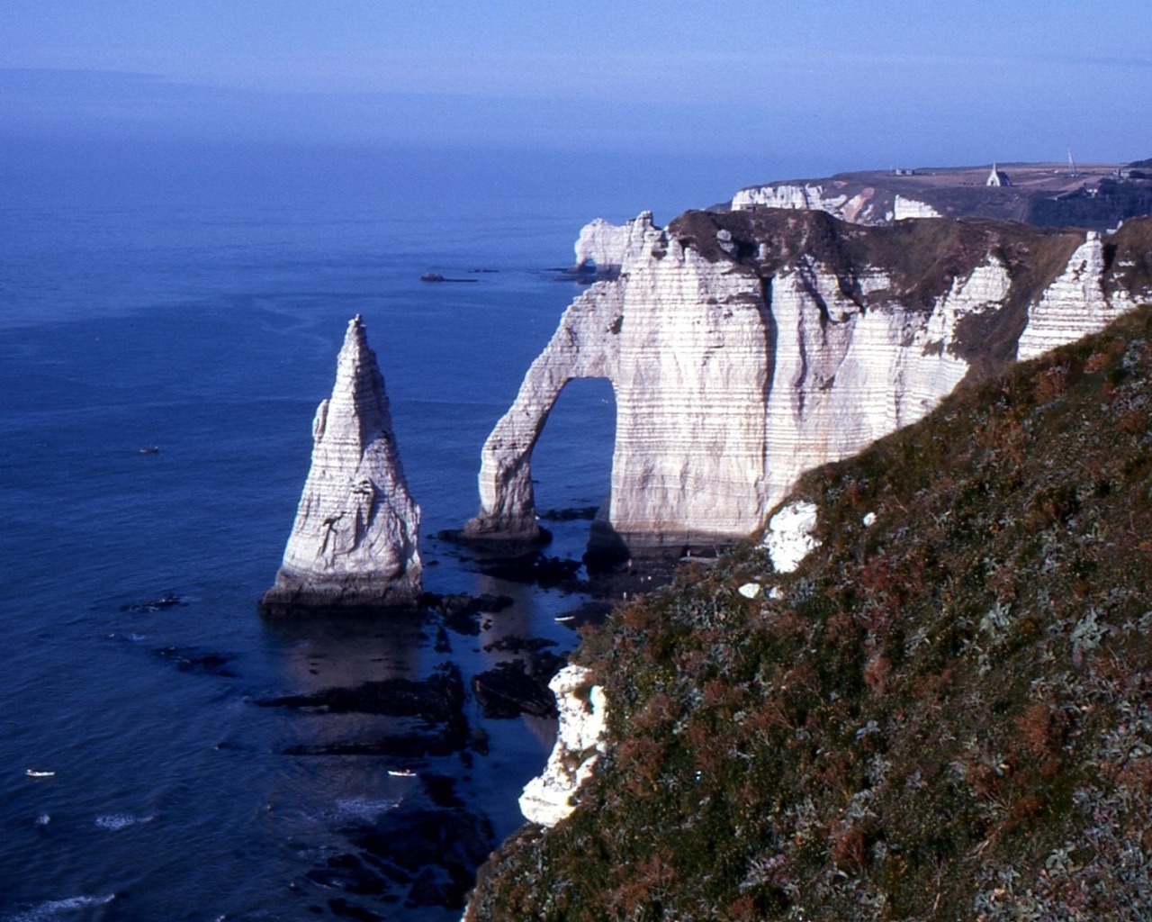 Белый берег во Франции
