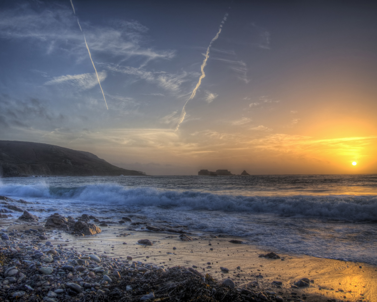 Облака перед закатом