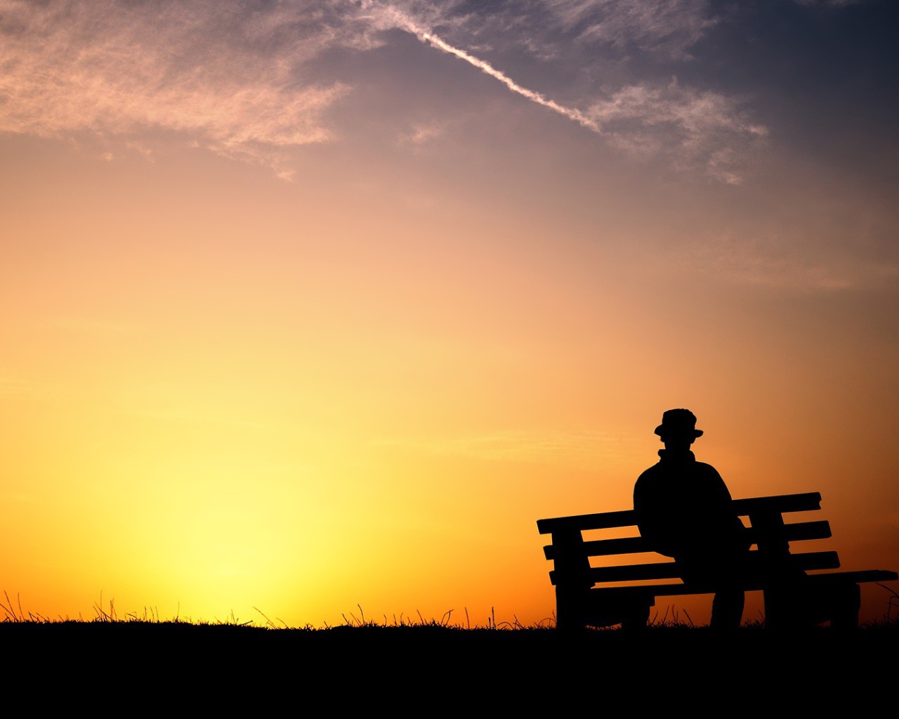 Приятный закат